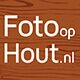 Foto op hout